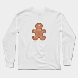 Cute Gingerbread man Long Sleeve T-Shirt